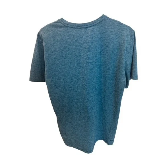 Nike Dri-FIT T-Shirt Athletic Training Running Gym Blue Heather Men's M - Picture 2 of 3